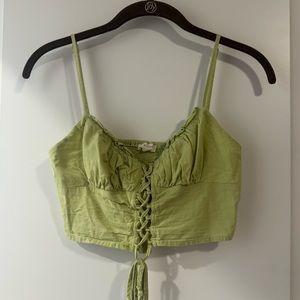 Pacsun Lace Up Tank Top